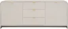 Vente-unique - ORALINO Sideboard Holz, Platte Beige - B 40 cm x H 75 cm x L 180 cm Bild 2