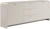 Vente-unique - ORALINO Sideboard Holz, Platte Beige - B 40 cm x H 75 cm x L 180 cm Bild 3