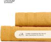 uncover by Schiesser Handtuchset Brooklyn - 4-teilig - 50x100cm - Senf Bild 4
