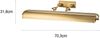 Elstead Lighting Winchfield Bilderleuchte Large 4-Light Messing antik 70cm Bild 4