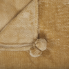 Beliani 'SAITLER' Decke, Polyester senfgelb, 200x220 cm Bild 4