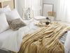 Beliani 'SAITLER' Decke, Polyester senfgelb, 200x220 cm Bild 3