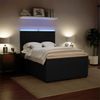 vidaXL Boxspringbett mit Matratze Schwarz 140x190 cm Samt 3294636 Bild 5