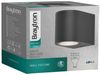 LED Wandleuchte Außen Anthrazit Rund GU10 Down Außenwandleuchte Wandlampe IP44 Bild 5