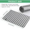 VIVOTE Mikrofaser Bambus Geschirrtücher 40x60 Grau 3er Set Bild 2