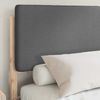 vidaXL Bettgestell mit gepolstertem Kopfteil Dunkelgrau 160 x 200 cm 877895 Bild 3
