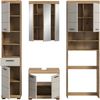 Badkombination B/H/T: 190x191x34 cm in Evoak Oak Nachbildung Bild 3