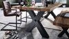 Esstisch KANSAS Rustic Oak Massivholz 240x100 Industrial Bild 2