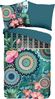 hip Mako Satin Bettwäsche 2 teilig Bettbezug 135x200 cm Kissenbezug 80x80 cm Valdez Petrol Bild 5