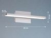 Fischer & Honsel 30054 Wandleuchte Pare TW 1-flammig nickel matt Bild 4