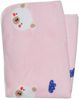 Sterntaler Babydecke Familie Bär, weiche Babydecke aus Plüsch, süßes All-Over Motiv, kurze und langflorige Seite, kuschelig und pflegeleicht, 100×75×1 cm, rosa Bild 3