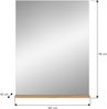 Xonox Scout Spiegel (B/H/T: 60x79x18 cm) in Salbei und Artisan Eiche Nachbildung Bild 3