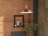Retro Pendelleuchte WILL Lampenschirm Metall Kupfer Antik, Ø 36cm Bild 5