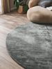 benuta Teppich Nova, rund, Höhe: 6 mm, Viskoseteppich,Teppich Wohnzimmer, Schlafzimmer, Esszimmer, Flur, Cozy Bild 2