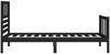 vidaXL Massivholzbett Schwarz 75x190 cm 2FT6 Small Single [3101117] Bild 5