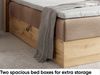MEBLINI Boxspringbett LOFTY 12 140x200 cm mit Bettkasten – H4/Hellbraun Samt Polsterbett - Doppelbett mit Topper & Taschenfederkern-Matratze Bild 5
