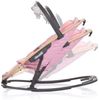 Chipolino Babywippe Senso Holzoptik Spielbogen Kopfstütze 3-Punkt-Gurt faltbar rosa Bild 2