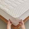 SIKAINI Spannbettlaken, Gummizug: Vollabdeckung, Wasserdicht, Schmutzabweisend, Milbenresistent Bild 3