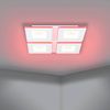 EGLO Deckenleuchte Padrogiano-Z Deckenlampe, ZigBee 3.0, App und Sprachsteuerung, Lampe, Bluetooth, Dimmfunktion, Farbwechsel, Nachtlichtfunktion, RGB, mehrere Helligkeitsstufen, LED fest integriert, Kaltweiß, RGB, ZigBee, App und Sprachsteuerung Alexa... Bild 4