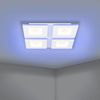 EGLO Deckenleuchte Padrogiano-Z Deckenlampe, ZigBee 3.0, App und Sprachsteuerung, Lampe, Bluetooth, Dimmfunktion, Farbwechsel, Nachtlichtfunktion, RGB, mehrere Helligkeitsstufen, LED fest integriert, Kaltweiß, RGB, ZigBee, App und Sprachsteuerung Alexa... Bild 2
