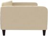 vidaXL Tagesbett Creme 100x200 cm Stoff 354042 Bild 4
