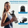 BlingBin Trinkflasche Luft Wasserflasche Sport mit 7 Pods Geschmackskapseln, 650ml, Trinkflasche Ideal zum Laufen und im Fitnessstudio, Schwarz Bild 3