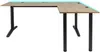 SyberDesk Gaming Eckschreibtisch V2 LED, 197 x 132 cm, RGB Gaming Tisch L-Form, USB-HUB, Kabelmanagement, Artisan-Eiche, (Rechts-Eichenstil) Bild 2