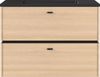Waschbeckenunterschrank HARPER GIFU BHT 80x59x34 cm braun Waschtischunterschrank Badunterschrank Bild 2