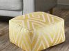 Amagohome Bodenkissen Kelim Sitzwürfel 50x50 H35cm Pouf Fußhocker Sitzhocker Bodenkissen Fuß Bild 2