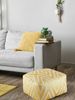 Amagohome Bodenkissen Kelim Sitzwürfel 50x50 H35cm Pouf Fußhocker Sitzhocker Bodenkissen Fuß Bild 4