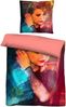 SID MAURER Mikrofaser Bettwäsche 0561805 TAYLOR SWIFT, rubin, 1x 135x200 cm + 1x 80x80 cm Bild 2