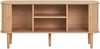 House Nordic TV-Bank, 2 Türen, natur, 113x40x52 cm Bild 2