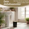 LS-LebenStil Kosmetikeimer Tretmülleimer Papierkorb 3L Soft Close Rund Fußpedal Mülleimer, Kosmetik-Mülleimer Treteimer Bad Badezimmer Küche Mülleimer Bild 3