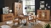 Sideboard 1 GAJA Anrichte Wildeiche massiv natur geölt mit Hirnholz Bild 3