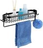 WENKO Wandablage mit Haken Classic Plus schwarz Bild 3