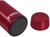 NOVEEN Transparent Edelstahl Thermoskanne | 700 ml, Rot Bild 5