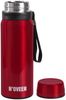 NOVEEN Transparent Edelstahl Thermoskanne | 700 ml, Rot Bild 3