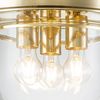 Quoizel QZ-WHISTLING-F-PB Badezimmerleuchte Whistling E27 40W IP44 Stahl, Glas; Messing poliert B:33cm Ø33cm dimmbar Bild 5