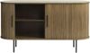 Sideboard >Nerja< in Eiche braun furniert - 140x76x45 (BxHxT) Bild 3