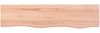 vidaXL Wandregal Hellbraun 80x20x2 cm Massivholz Eiche Behandelt 363659 Bild 4