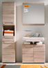 Badezimmer Spiegel Malea in Eiche San Remo hell 65 x 70 cm Bild 5