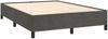 Doppelbett, Bettgestell Modernen ohne Matratze Dunkelgrau 140x190 cm Samt d2193e Bild 4