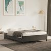 Doppelbett, Bettgestell Modernen ohne Matratze Dunkelgrau 140x190 cm Samt d2193e Bild 2