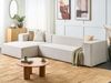 3 Sitzer Sofa VERNON Stoff Helles Beige Rechtsseitig Bild 3