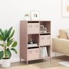vidaXL Highboard Rosa 68x39x103,5 cm Stahl 851407 Bild 3