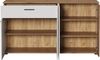 Sideboard Vianna in weiß und Eiche 150 cm Bild 3