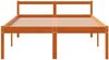 vidaXL Seniorenbett Wachsbraun 120x190 cm Massivholz Kiefer 844152 Bild 4