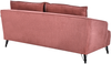 3-Sitzer Stoffsofa burgunderrot HOBRO Bild 5