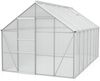 Vitavia Gewächshaus "Merkur 11500", aluminium eloxiert, 11,5 m²,6 mm HKP Bild 3
