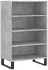 vidaXL Highboard Betongrau 57x35x90 cm Holzwerkstoff 827240 Bild 2